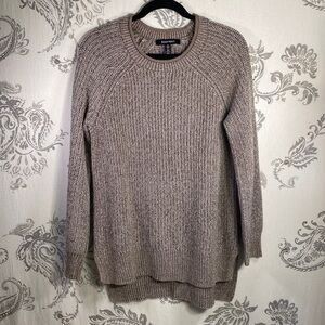 Ellen Tracy Chunky Knit Hi Low‎ Hem sweater